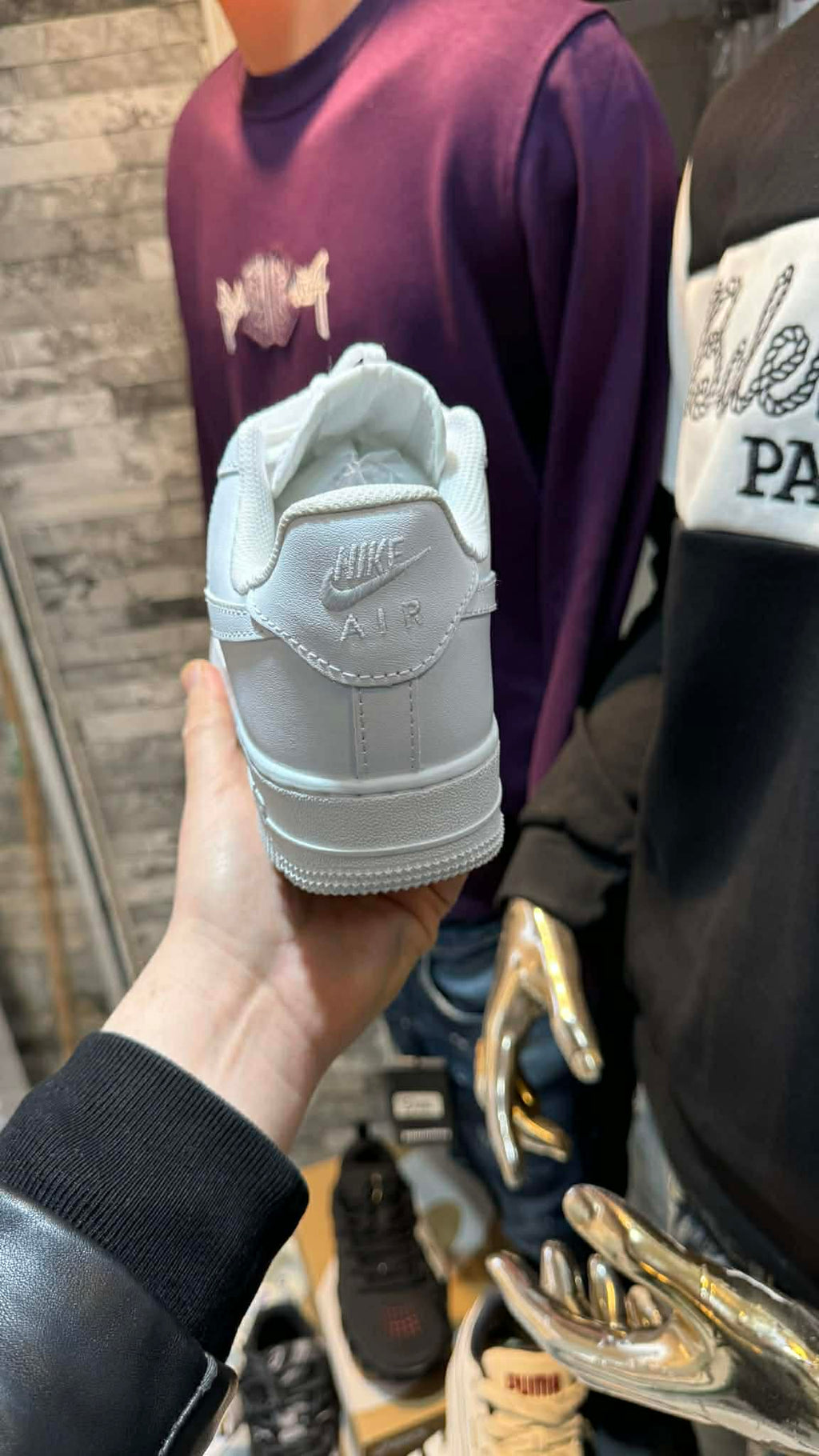 La Air Force 1 "Triple White"