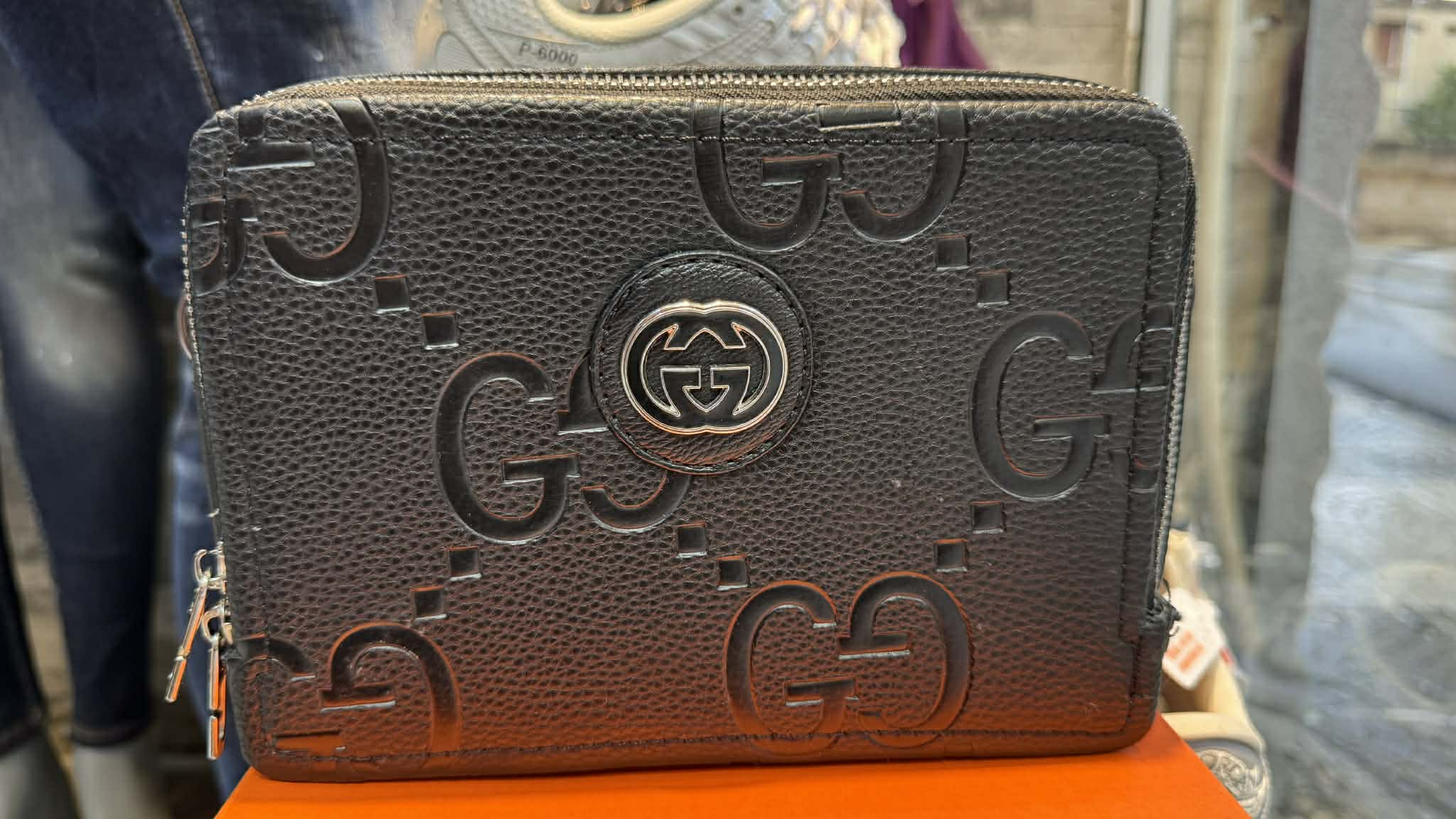 Sacoche Gucci – Jumbo GG Noir