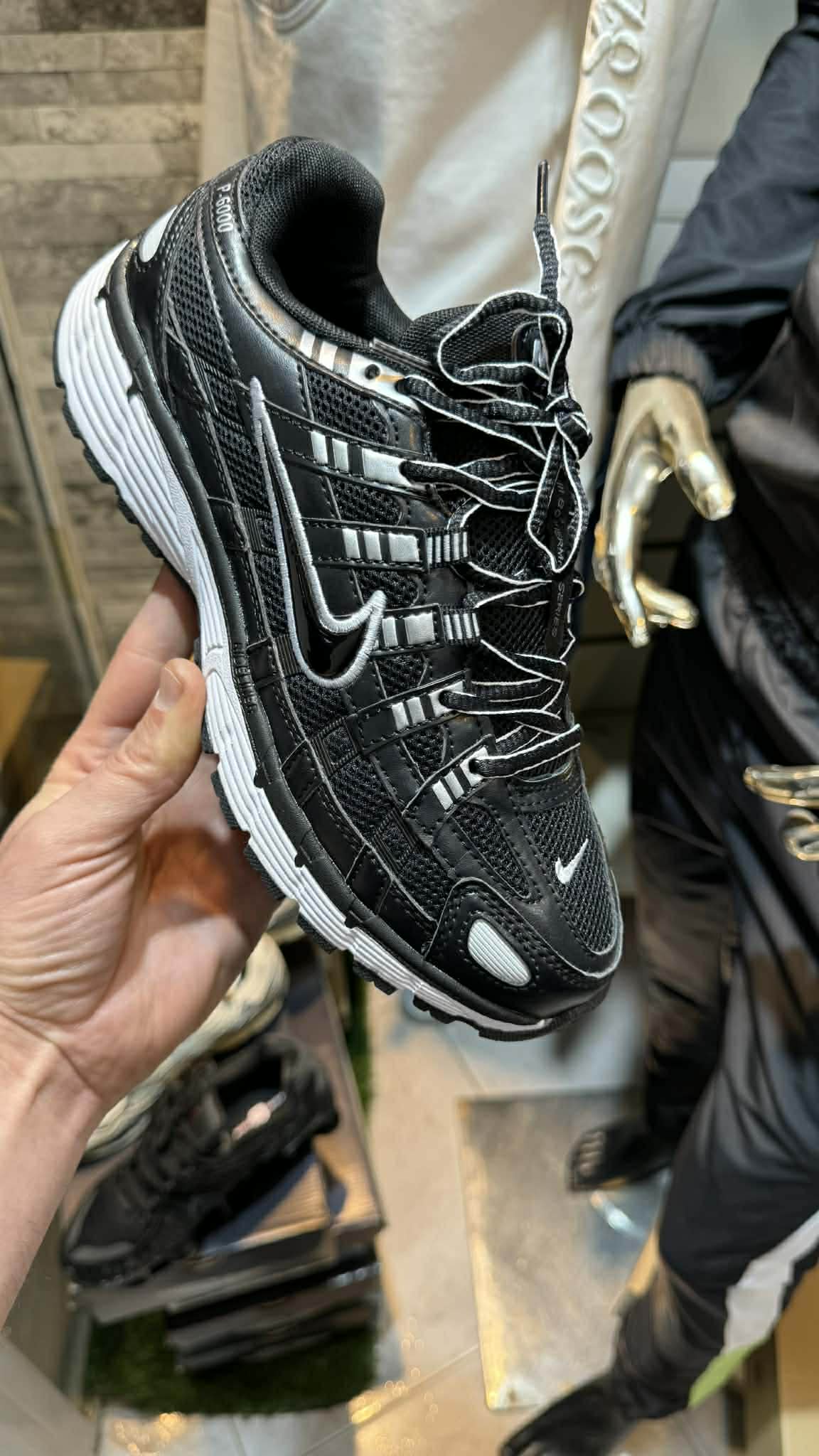 Nike P-6000 Black & Silver