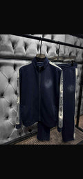 🔥 Ensemble Tracksuit “Signature” – Édition Luxe Navy