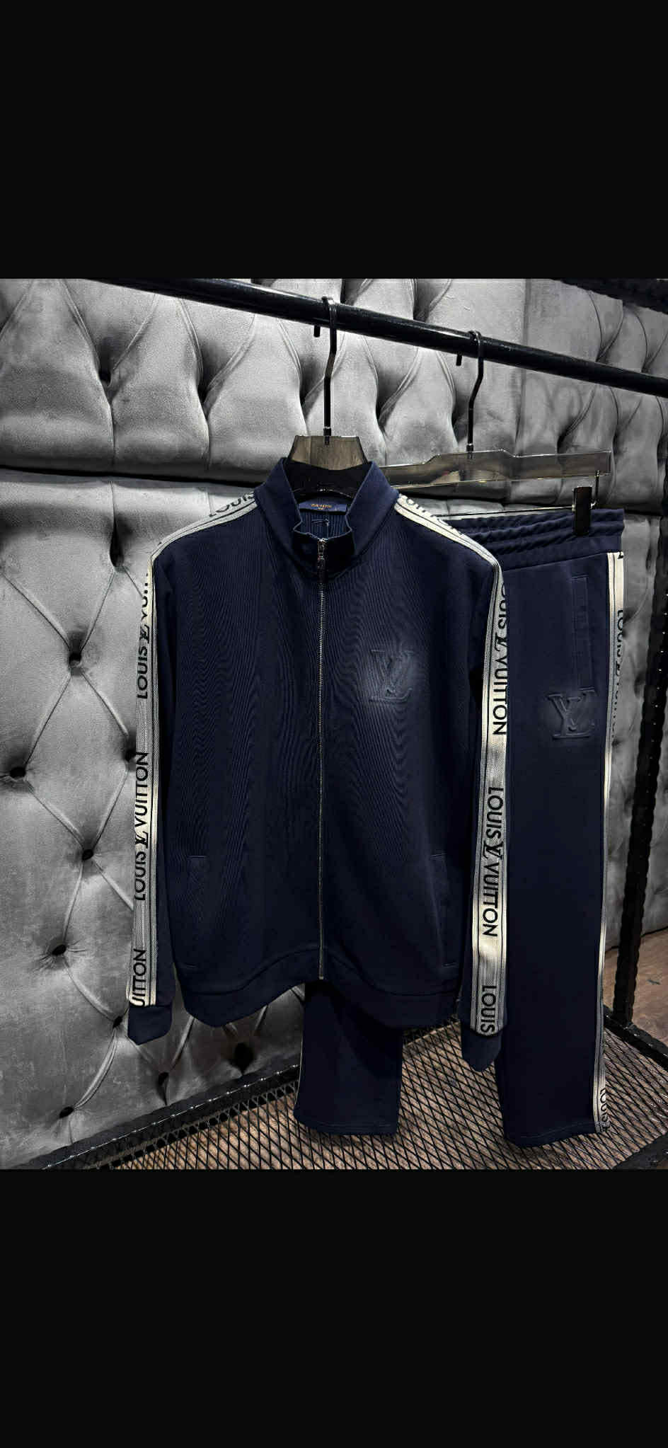 🔥 Ensemble Tracksuit “Signature” – Édition Luxe Navy