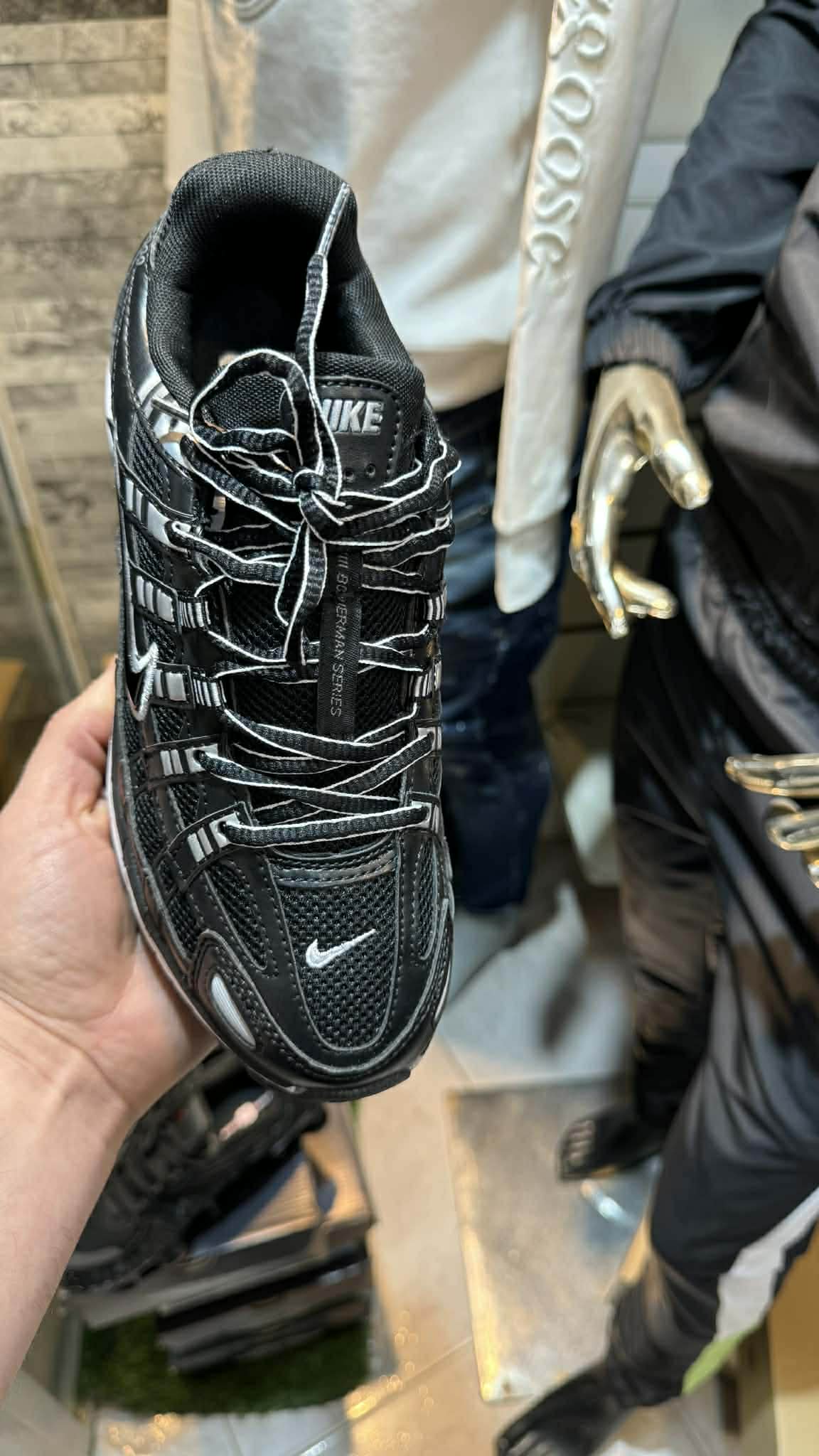 Nike P-6000 Black & Silver