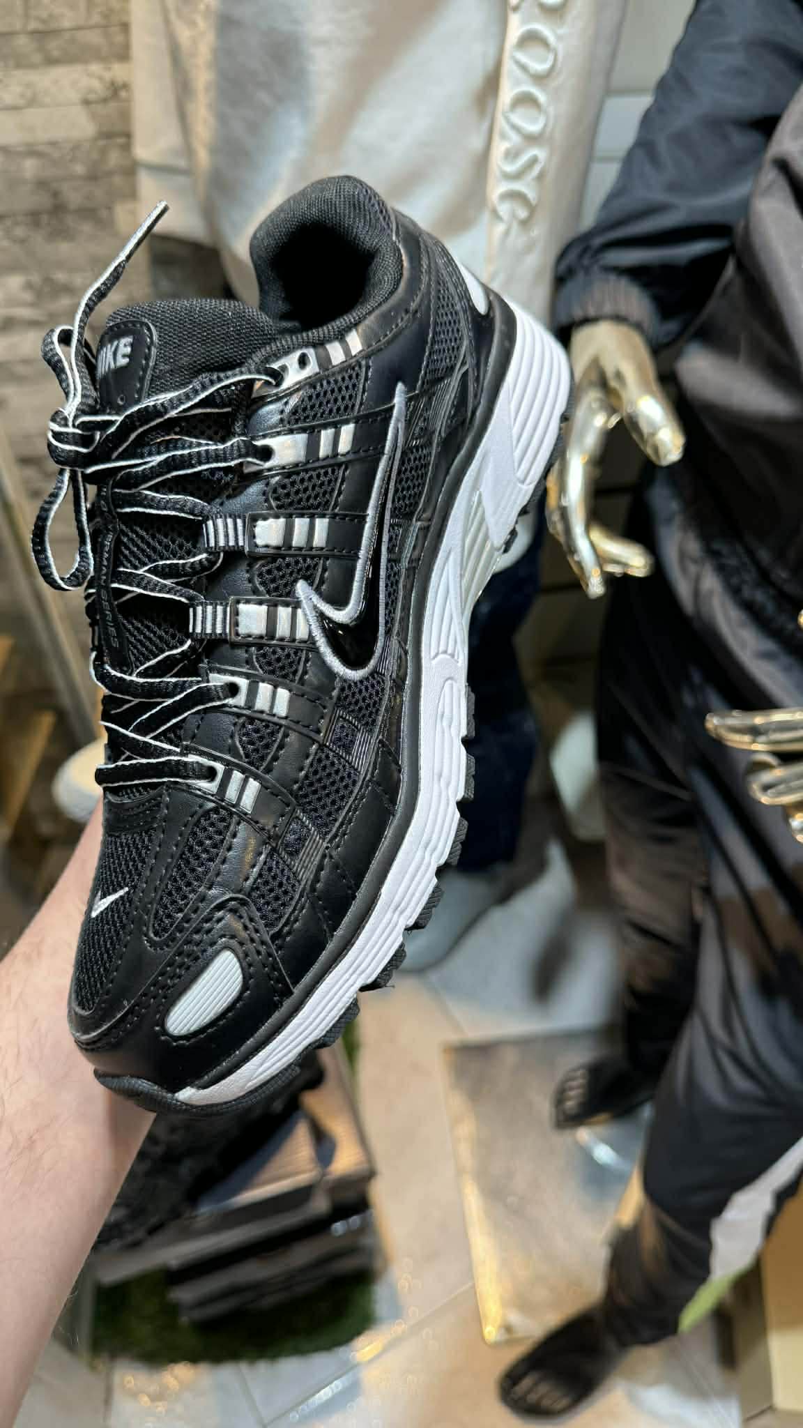 Nike P-6000 Black & Silver