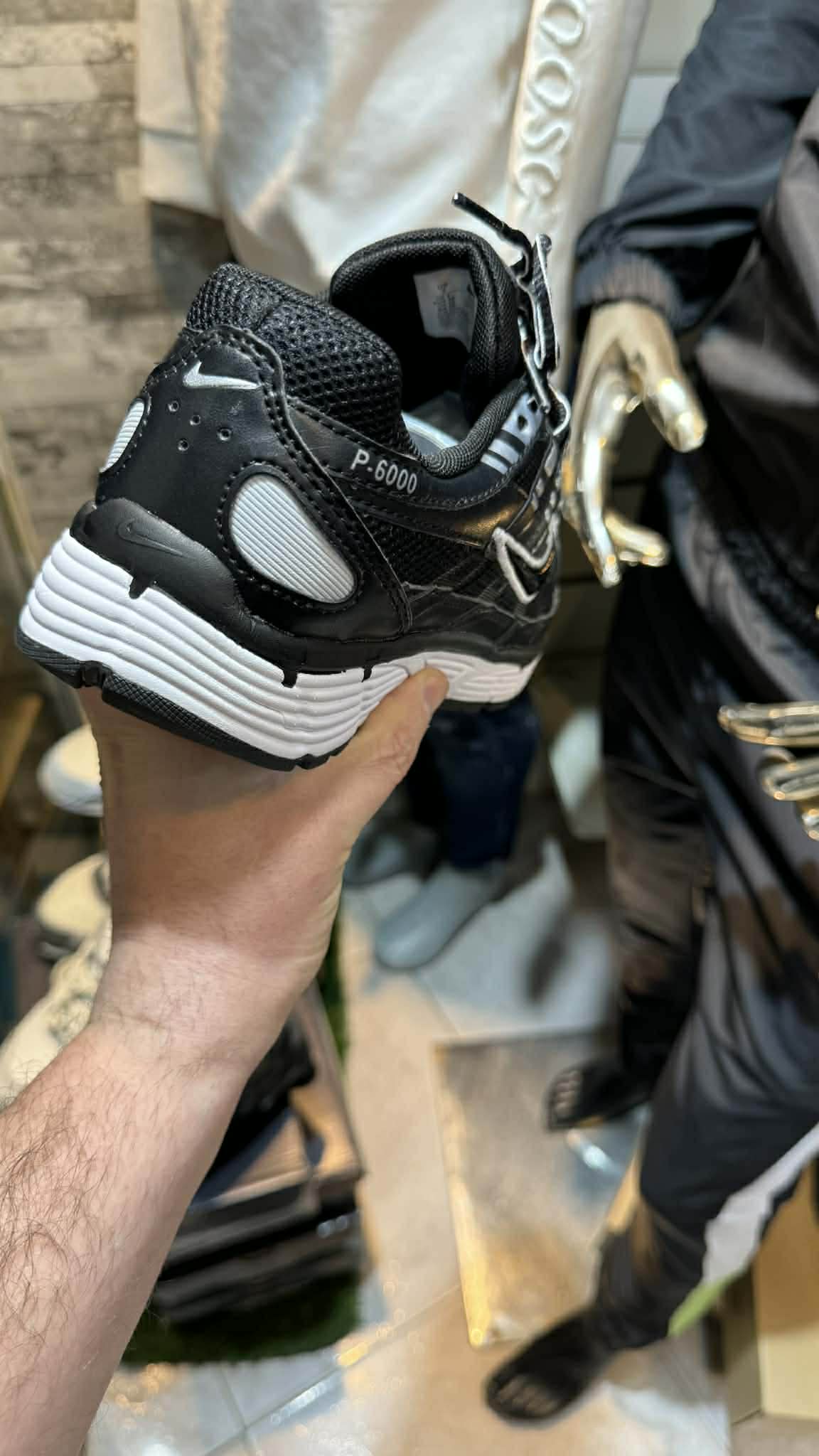Nike P-6000 Black & Silver