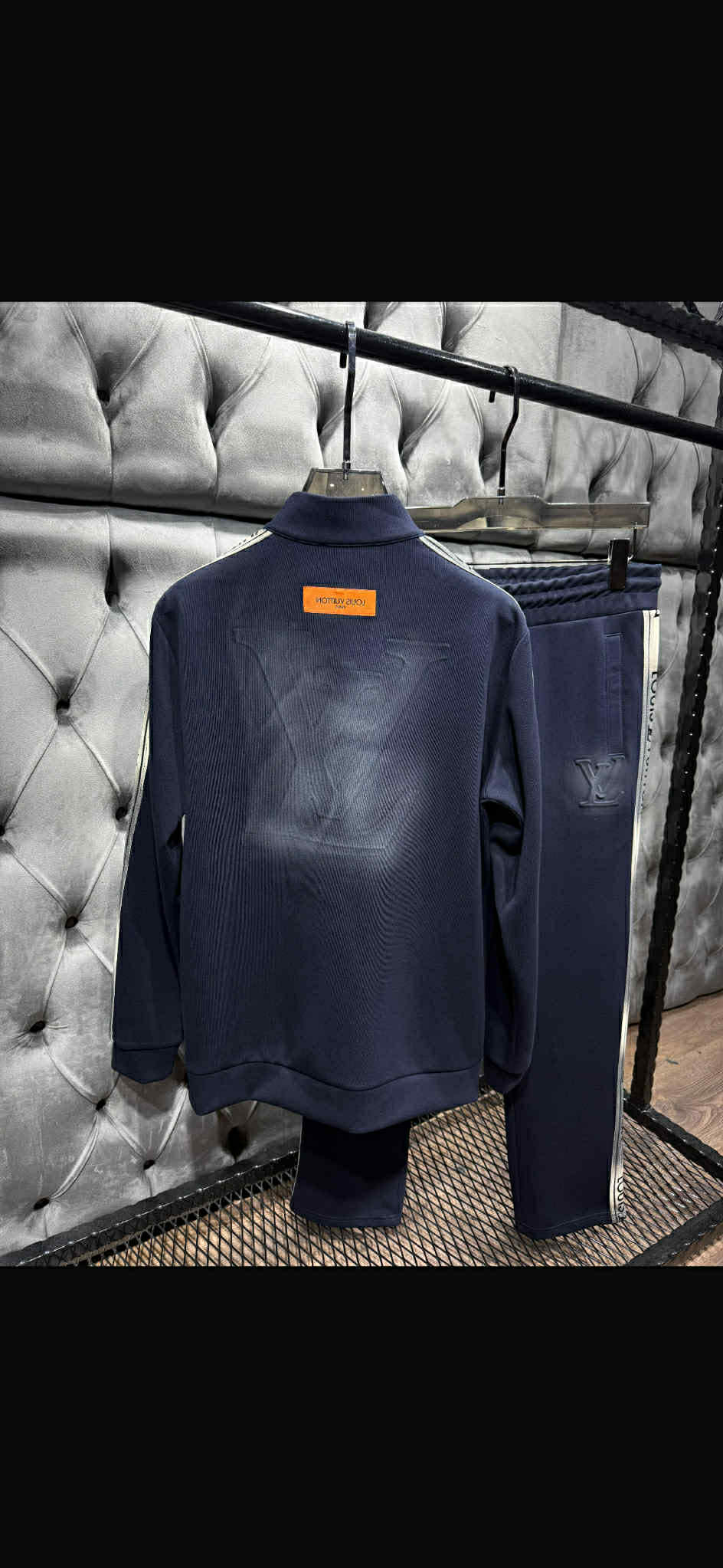 🔥 Ensemble Tracksuit “Signature” – Édition Luxe Navy