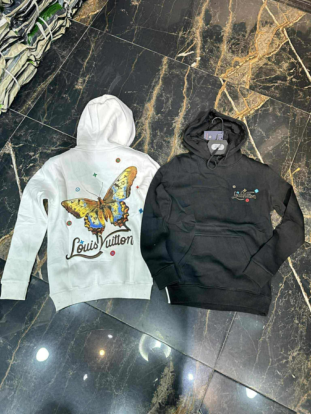 Sweat à Capuche Louis Vuitton - Collection "Butterfly Signature"