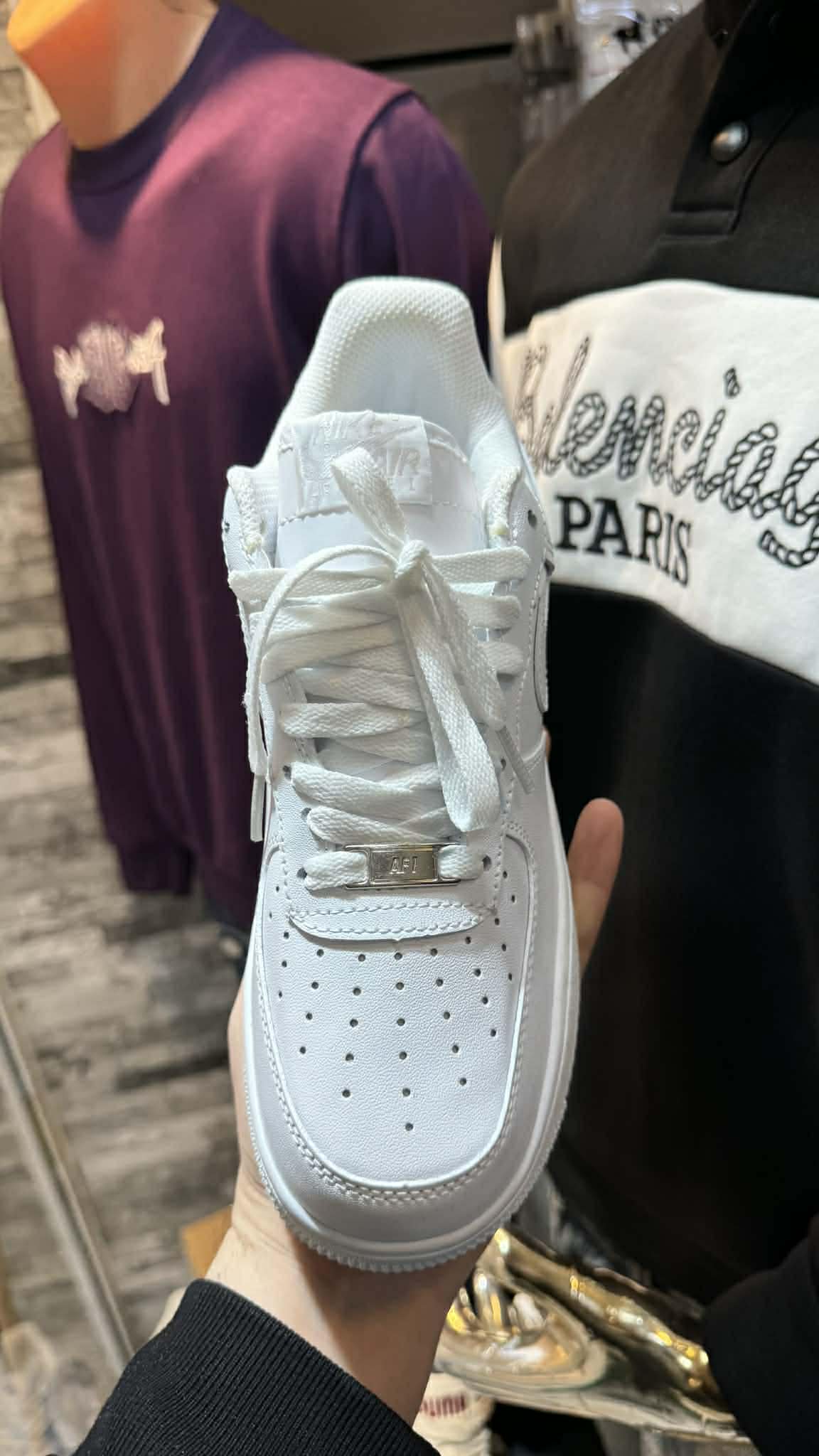 La Air Force 1 "Triple White"
